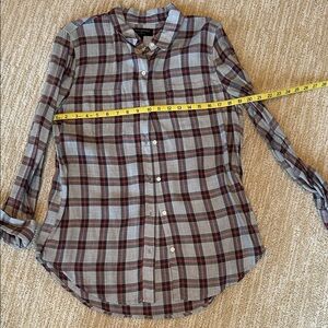 Banana Republic plaid shirt M